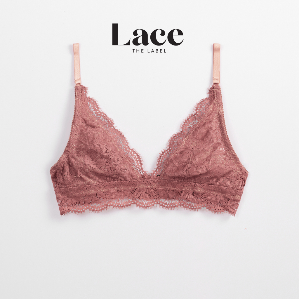 Áo lót Stella Cam Đất đệm mỏng Lace.thelabel