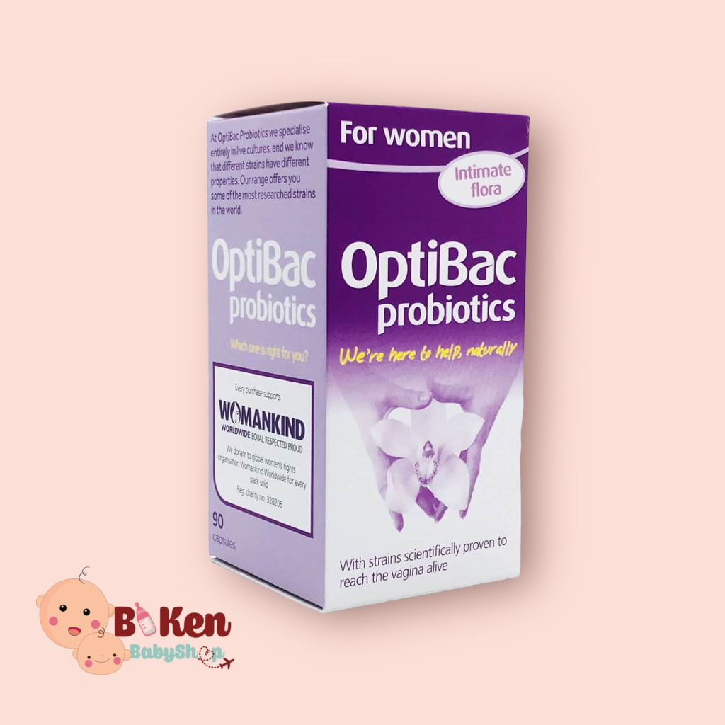 Viên uống bổ sung men vi sinh Optibac tím 30v & 90v