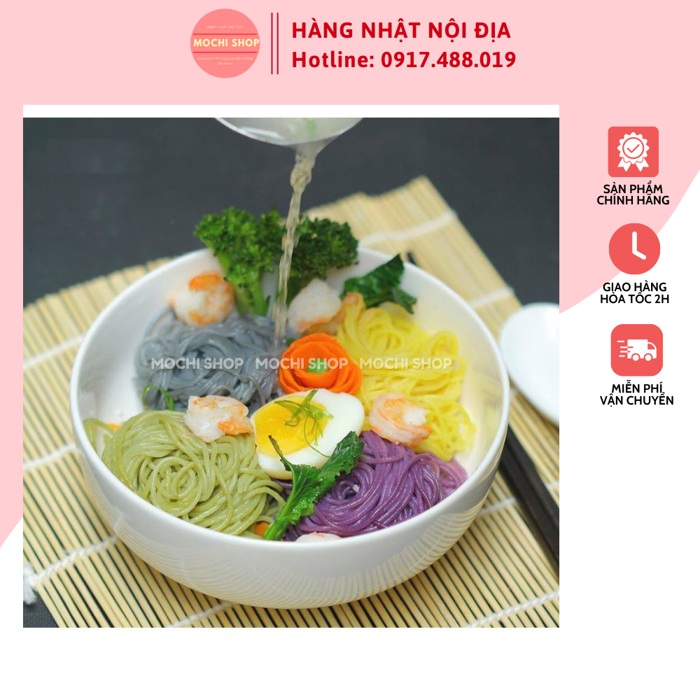 Mì Somen ăn dặm rau củ Ngũ Sắc Nhật Bản 320g dành cho bé từ 6 tháng - Mochishop