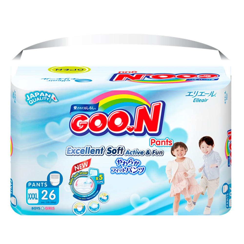 Bỉm Goon Slim quần L46/XXXL26