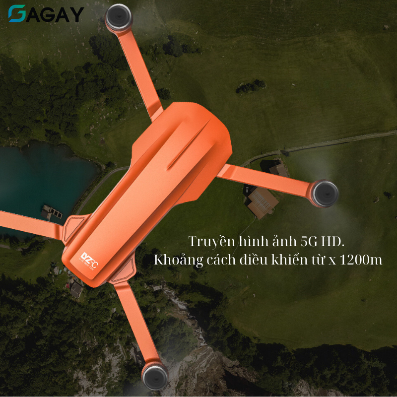 Flycam máy bay điều khiển từ xa EL700 pro , hình ảnh 5G HD, định vị GPS, fly cam không chổi than pin lớn GAGAY | BigBuy360 - bigbuy360.vn