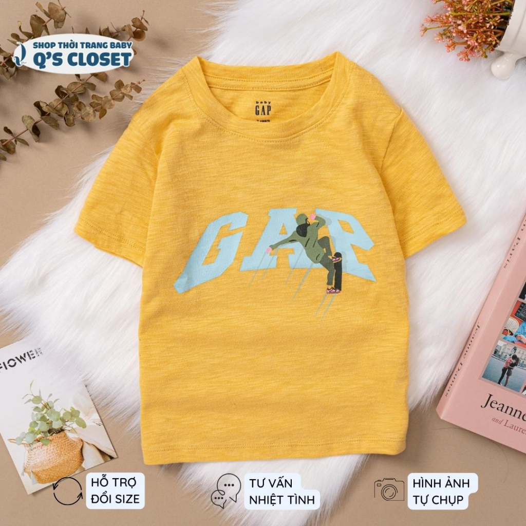 Áo thun in hình cổ tròn tay ngắn chất vải cotton xược thoáng mát dành cho bé từ 10kg-trên 40kg