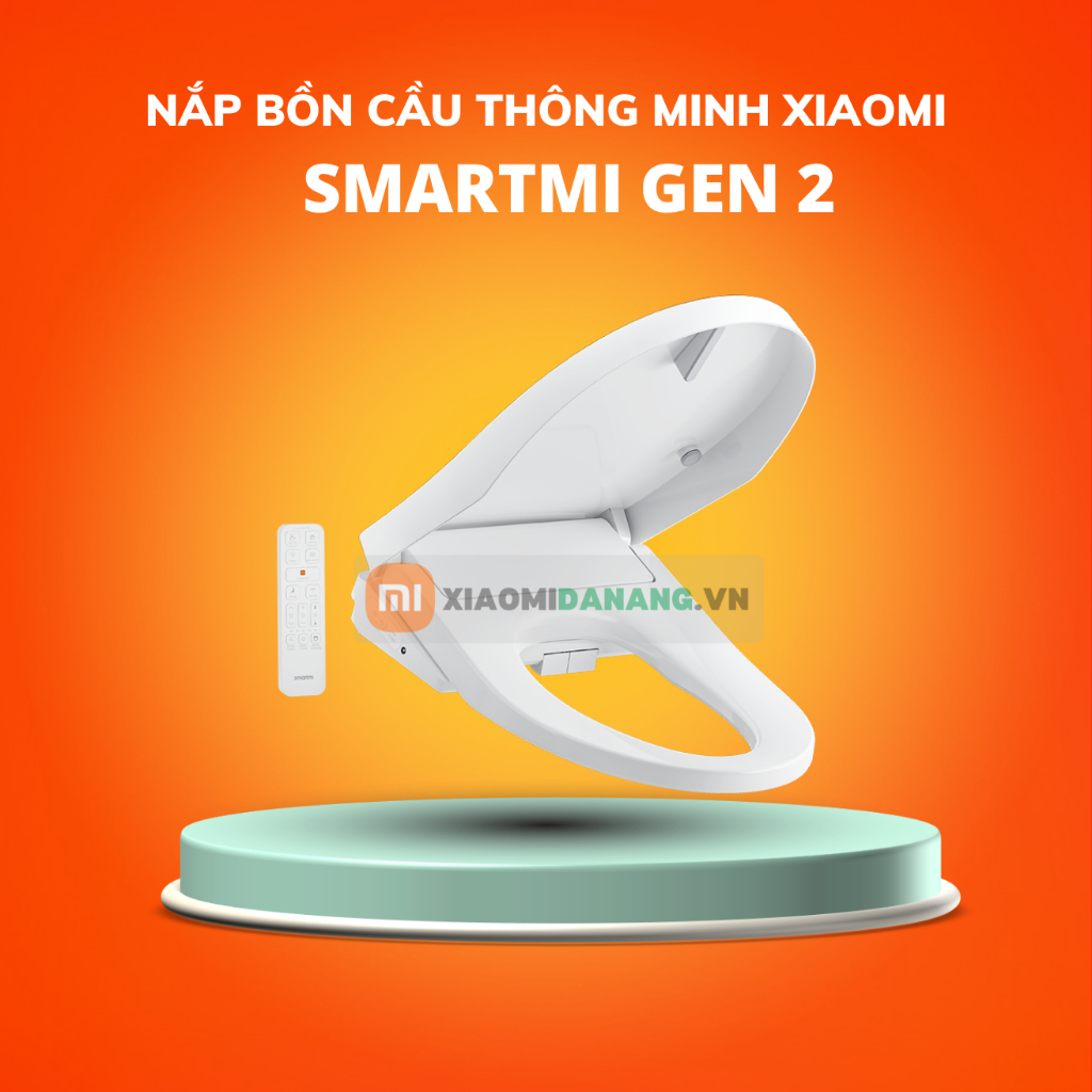 Nắp bồn cầu thông minh Xiaomi Smartmi gen 2, điều khiền từ xa
