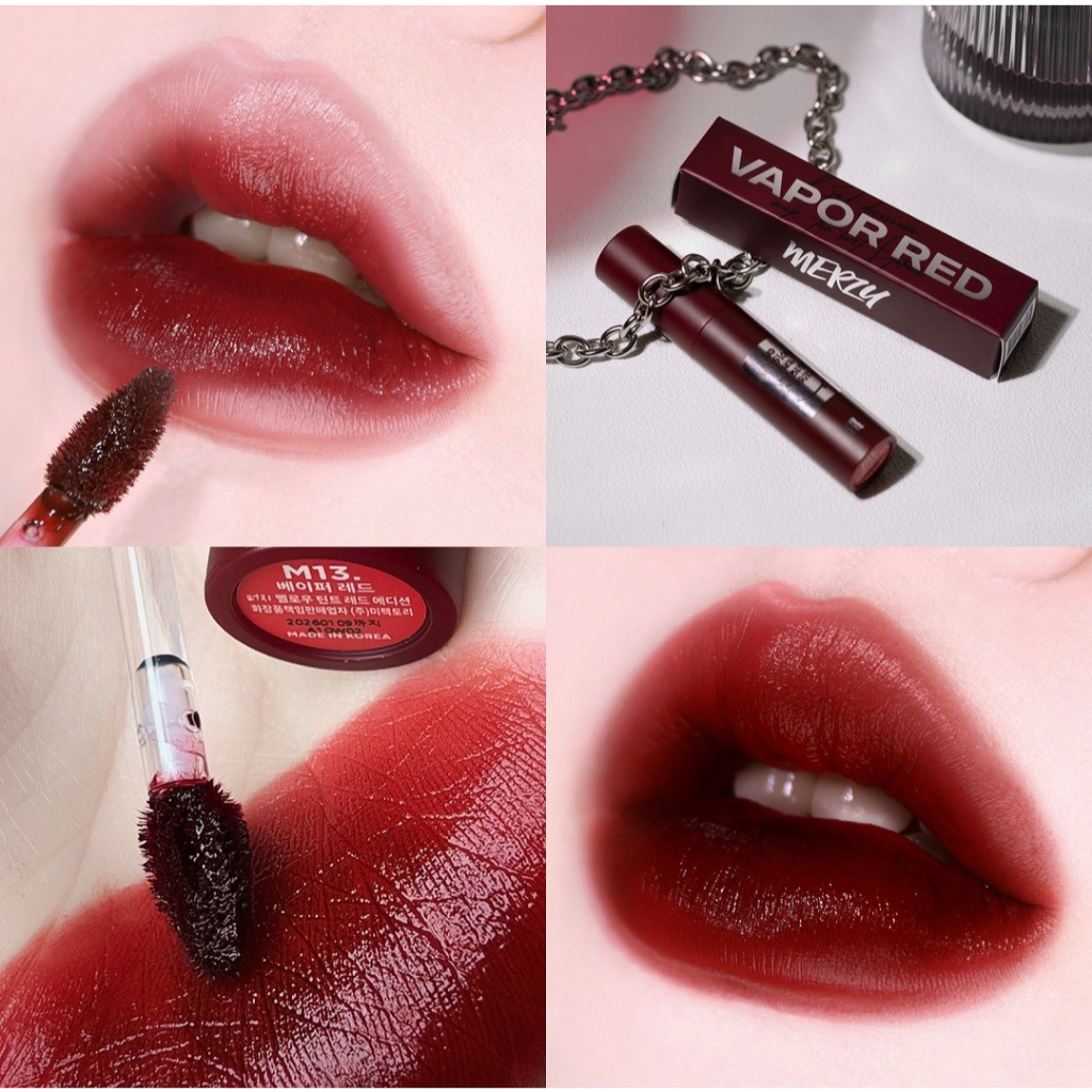 Son kem Merzy Mellow Tint Red Edition 4g - M13 Vapor Red