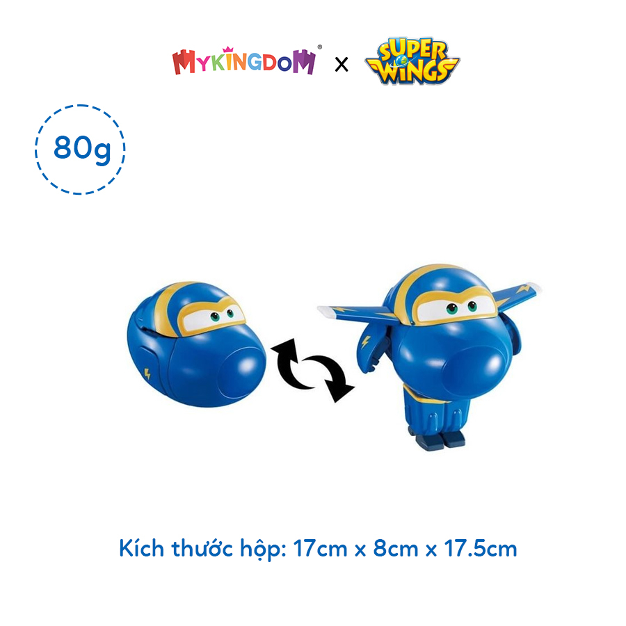Đồ Chơi SUPERWINGS Trứng Biến Hình Robot Jerome Cuồng Phong YW720553