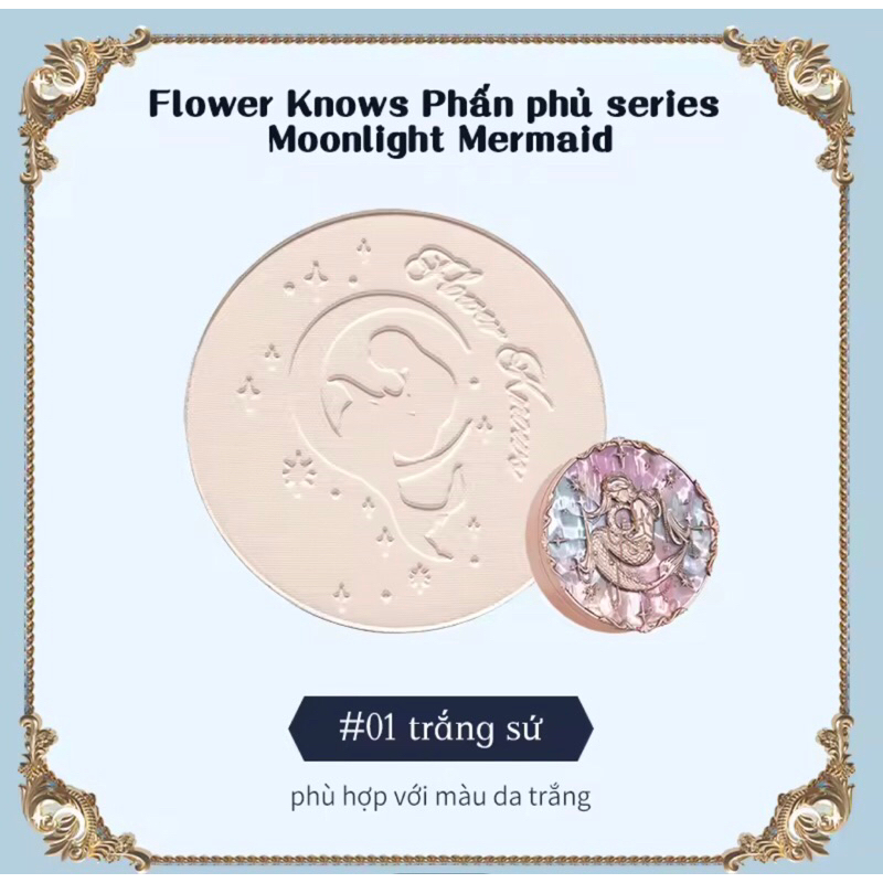 Phấn phủ Flower knows moonlight mermaid