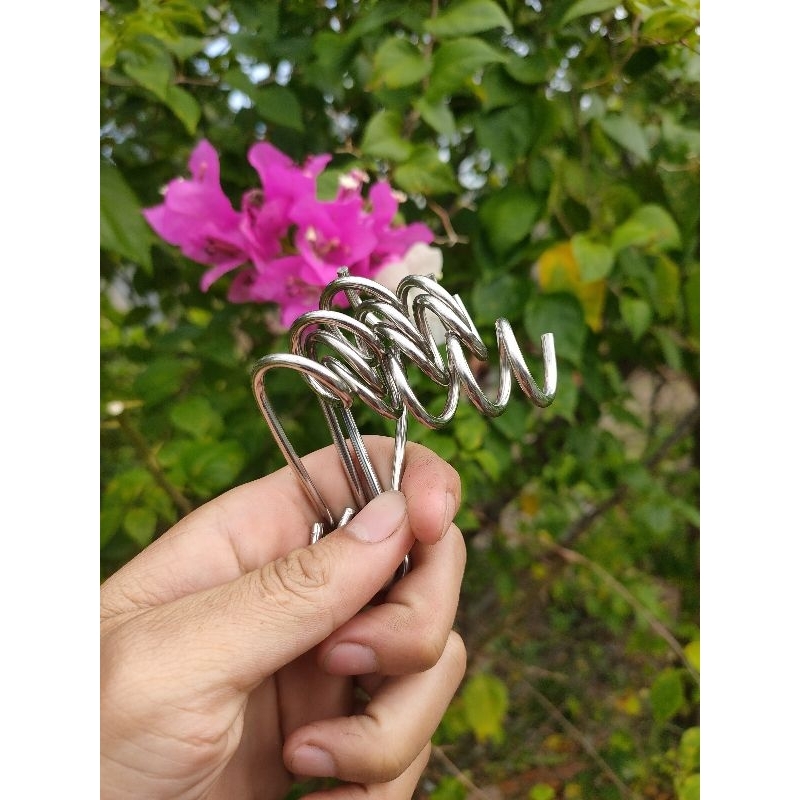 PÁT LÒ XO KẸP DÂY DẦU INOX 304