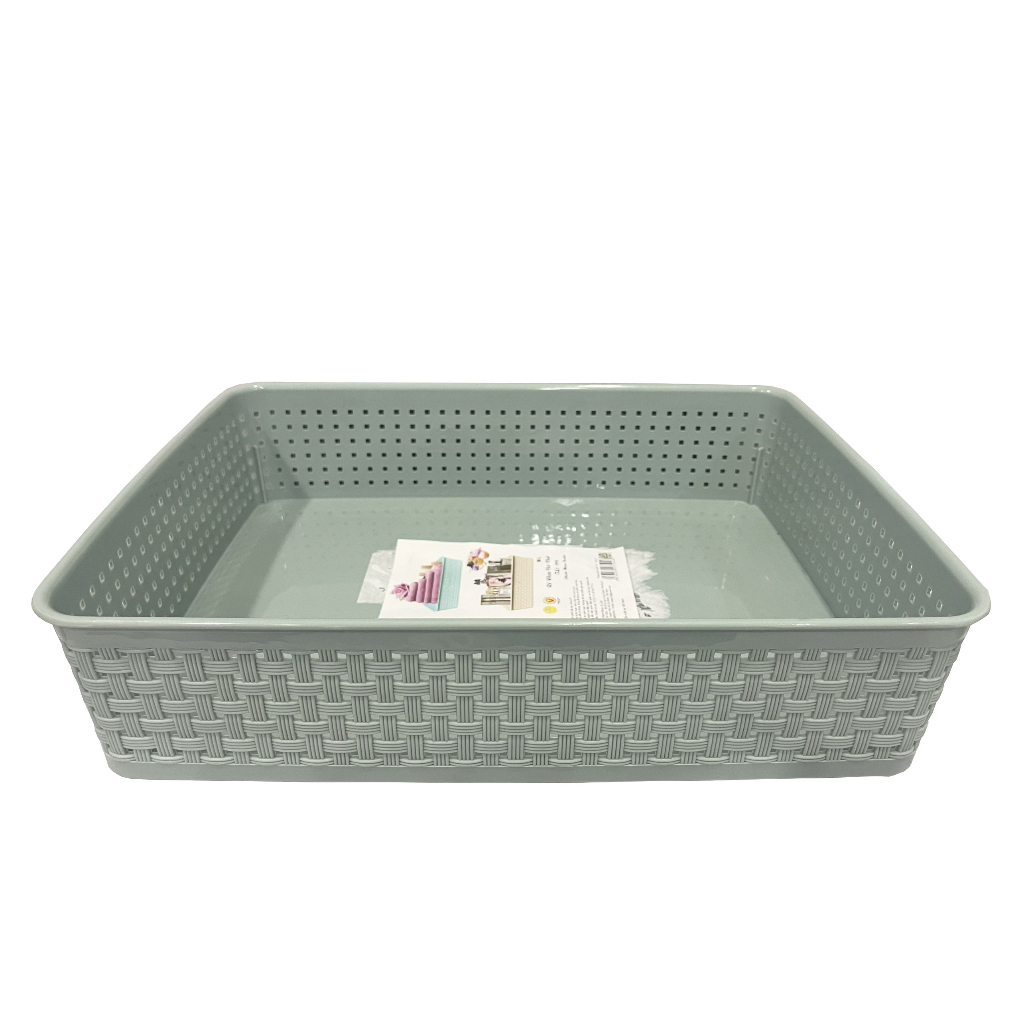 Rổ nhựa chữ nhật TỰ LẬP TL1-998 - 34.8 X 25.8 X 8cm