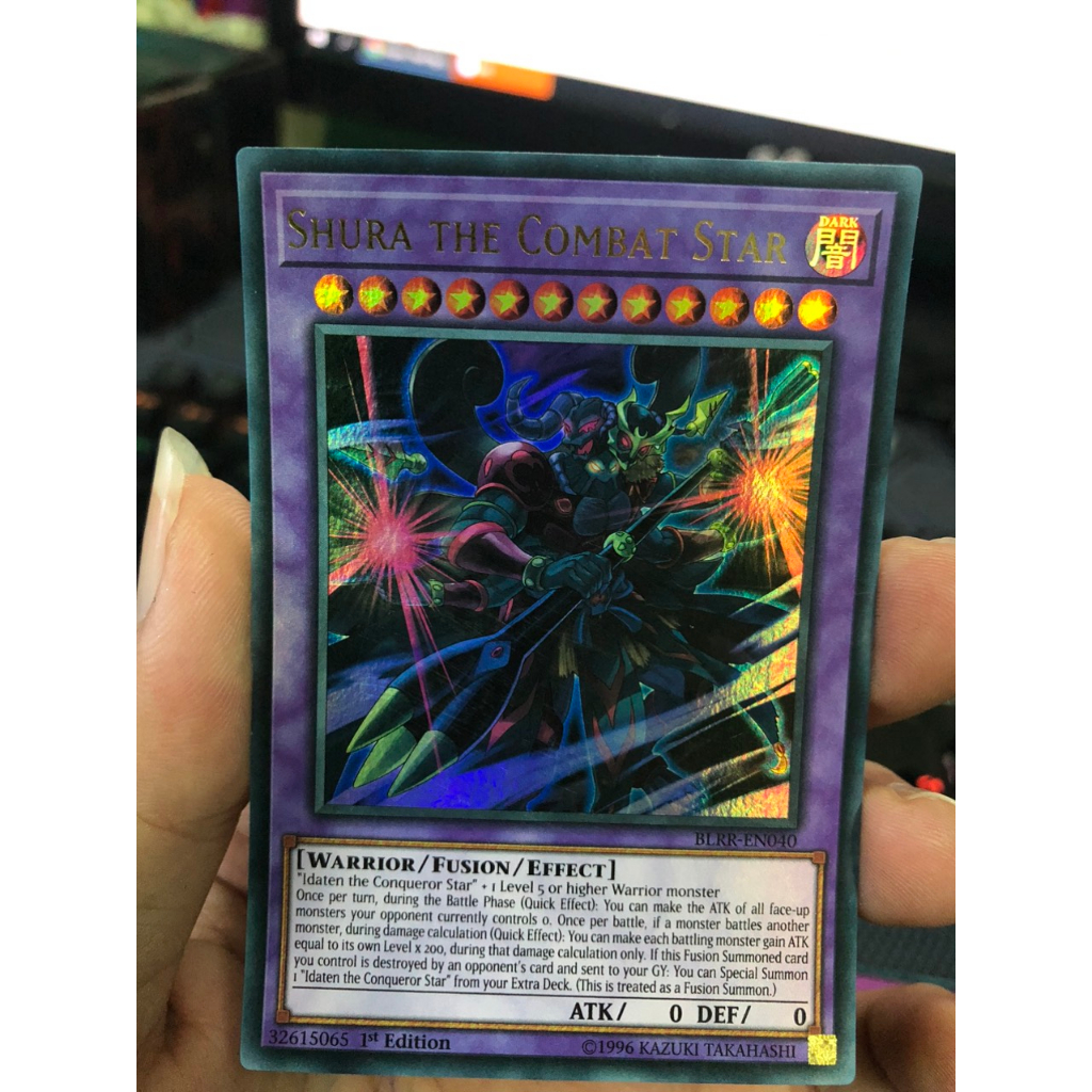 Shura the Combat Star - BLRR-EN040 - Ultra Rare 1st Edition