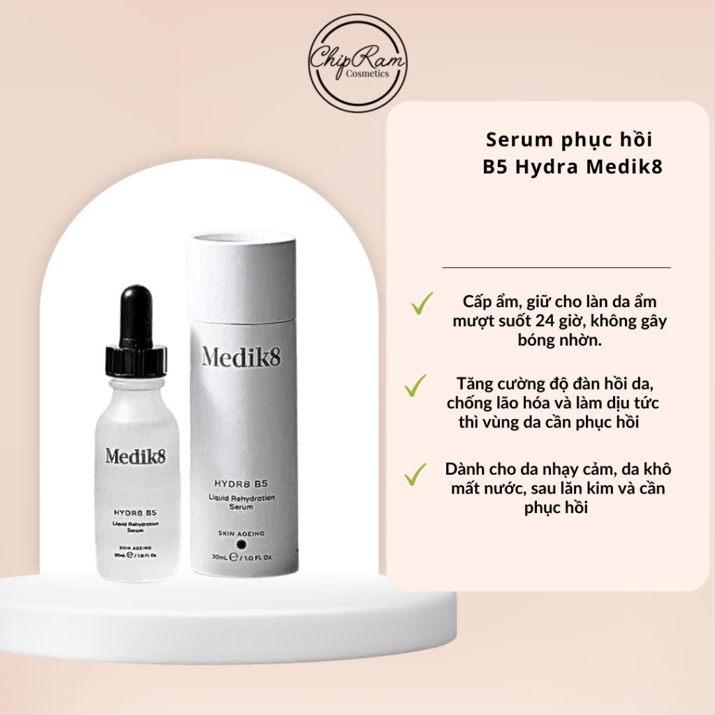 Serum phục hồi B5 Hydra Medik8