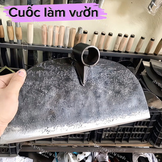 Cuốc xạc thép bản lớn làm vườn rẫy