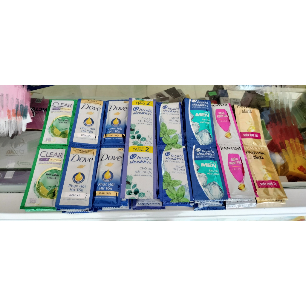 Dầu Gội, Dầu Xả, Sữa Tắm Dạng Dây