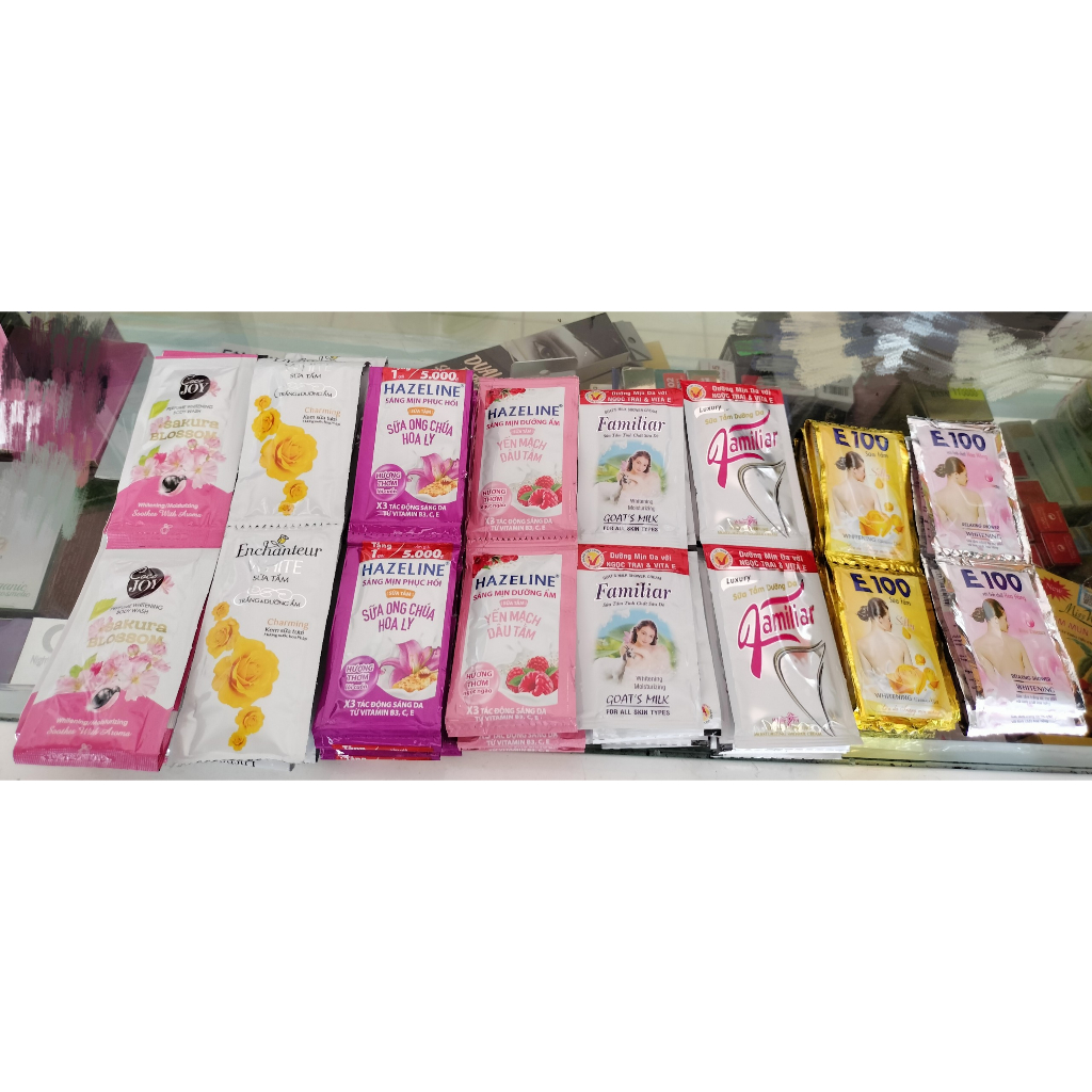 Dầu Gội, Dầu Xả, Sữa Tắm Dạng Dây