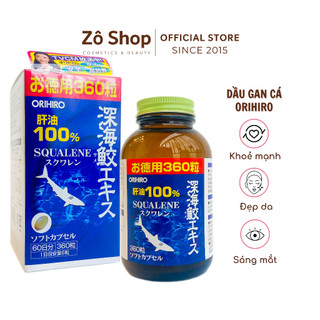 Viên uống dầu gan cá mập Orihiro 360 viên