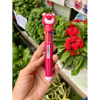 Bút bi bấm 10 ngòi gấu dâu