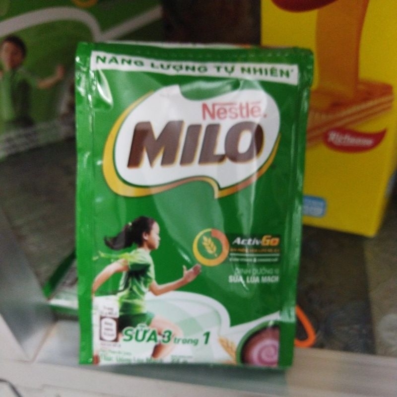 Set làm milo dầm ( 1 bịch milo sống, ngũ cốc viên tròn)