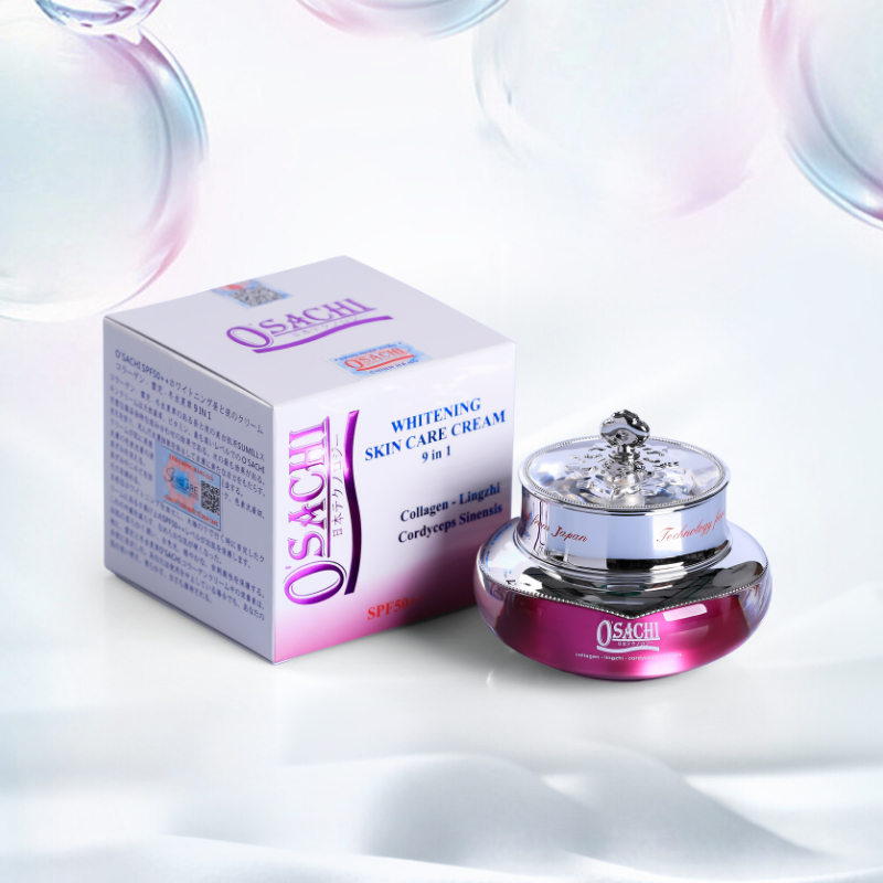 Kem dưỡng trắng da cao cấp Osachi 9IN1 tinh chất collagen (màu tím)