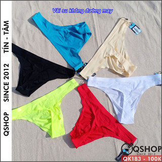 Quần lọt khe nam su lụa ép nhiệt không đường may loại tốt dày dặn QSHOP QK183