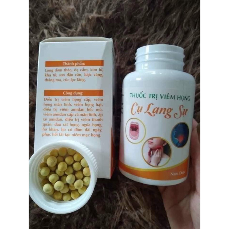 viêm họng cụ lang sự