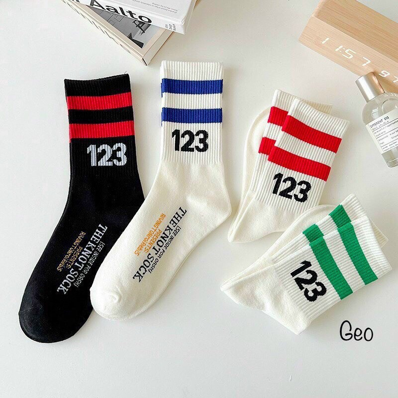 COMBO 10 ĐÔI VỚ VẢI COTTON HÀN QUỐC