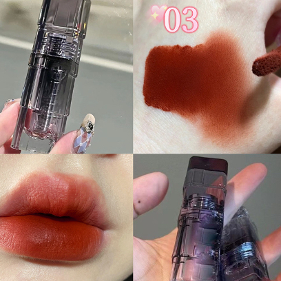 Son kem INEYOO Soft Lip Gloss pha lê mềm mịn mướt môi nội địa Trung