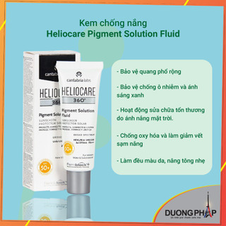 Kem chống nắng Helio Pigmet Solution Fluid 50ml