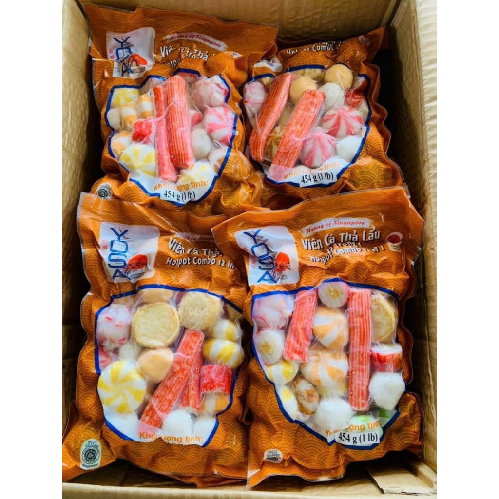 Combo Viên Thả Lẩu 12 in 1 Yosa