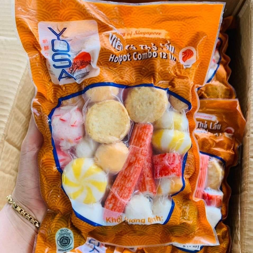 Combo Viên Thả Lẩu 12 in 1 Yosa