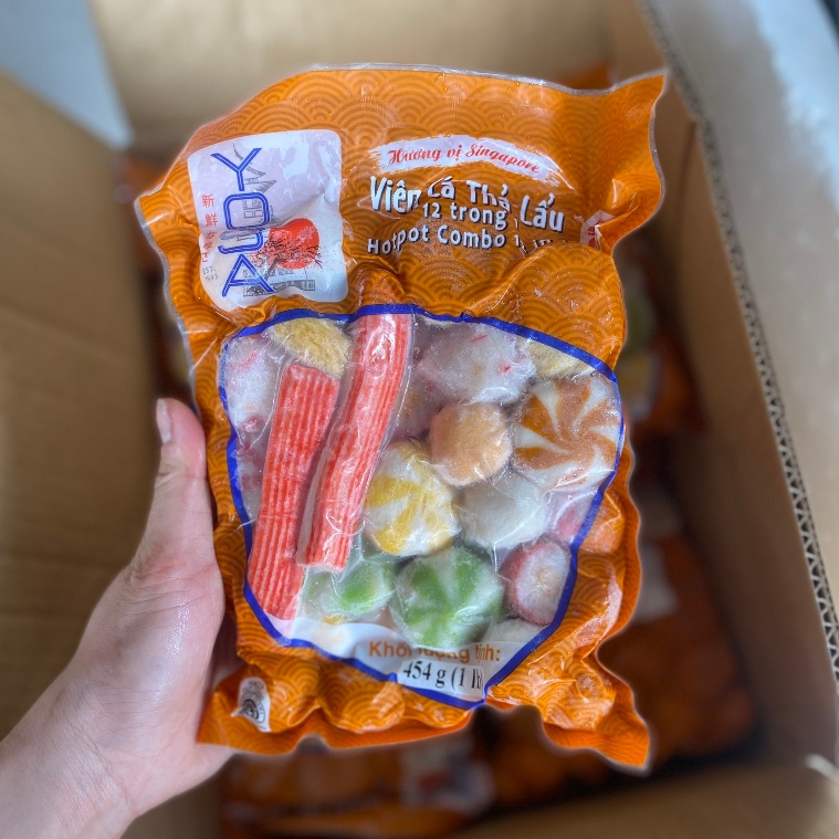 Combo Viên Thả Lẩu 12 in 1 Yosa
