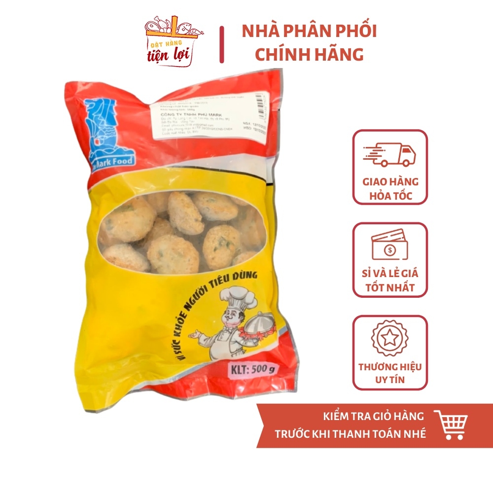 Chả cá đậu đũa Phú Mark 500g