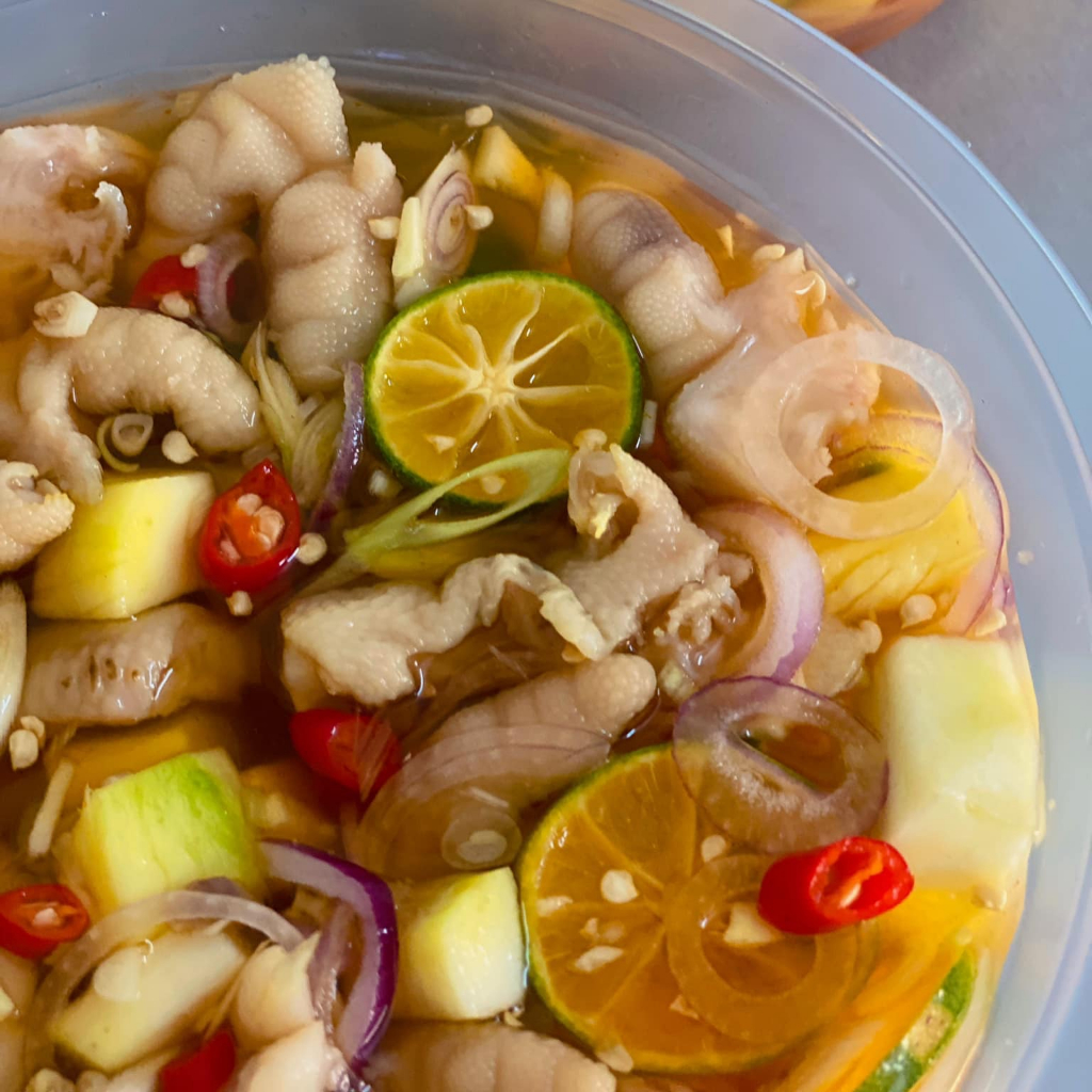 Chân gà rút xương Thanh Tùng  - Khay 1kg làm sạch sẵn