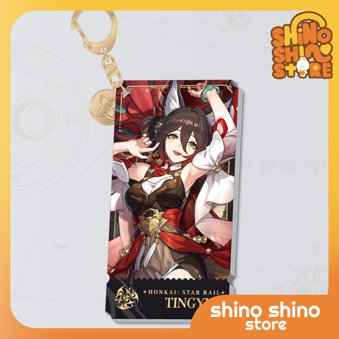 Móc acrylic honkai star rail chính hãng từ official shop