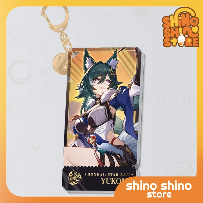 Móc acrylic honkai star rail chính hãng từ official shop