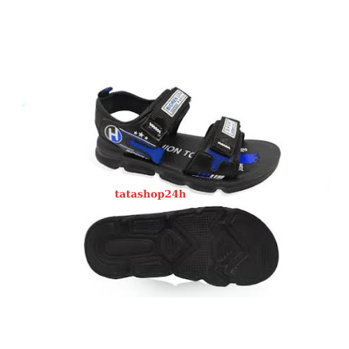Giày sandal trẻ em đế đúc quai vải cao cấp SH8 đi học - GE002