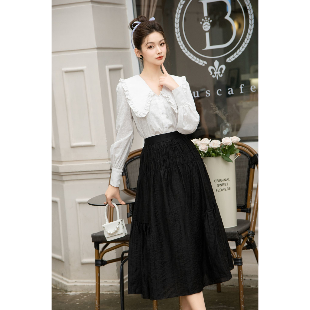 OLV - Chân váy Amy Black Skirt