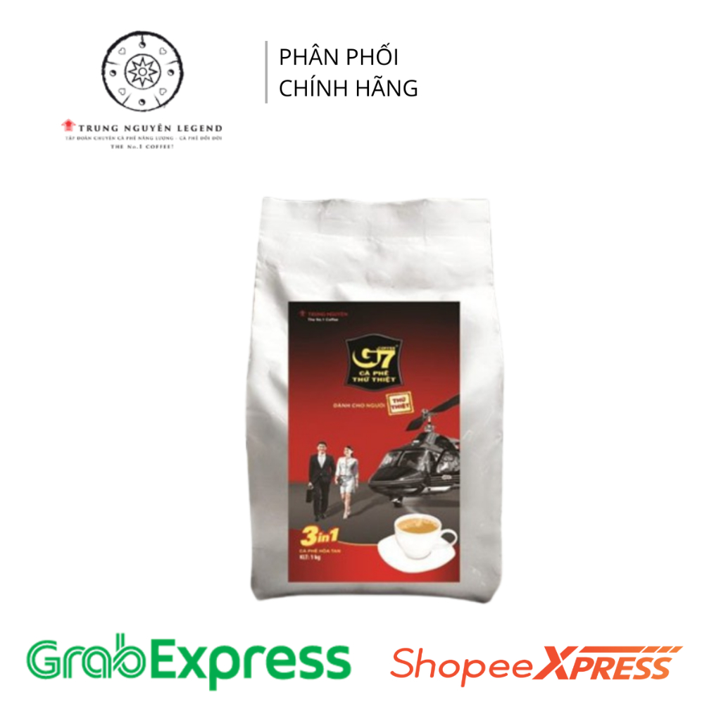 Cà phê G7 3in1 Bịch 1kg Trung Nguyên