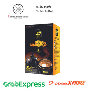 Cà phê G7 - Gu mạnh X2 ( 3in1) Trung nguyên