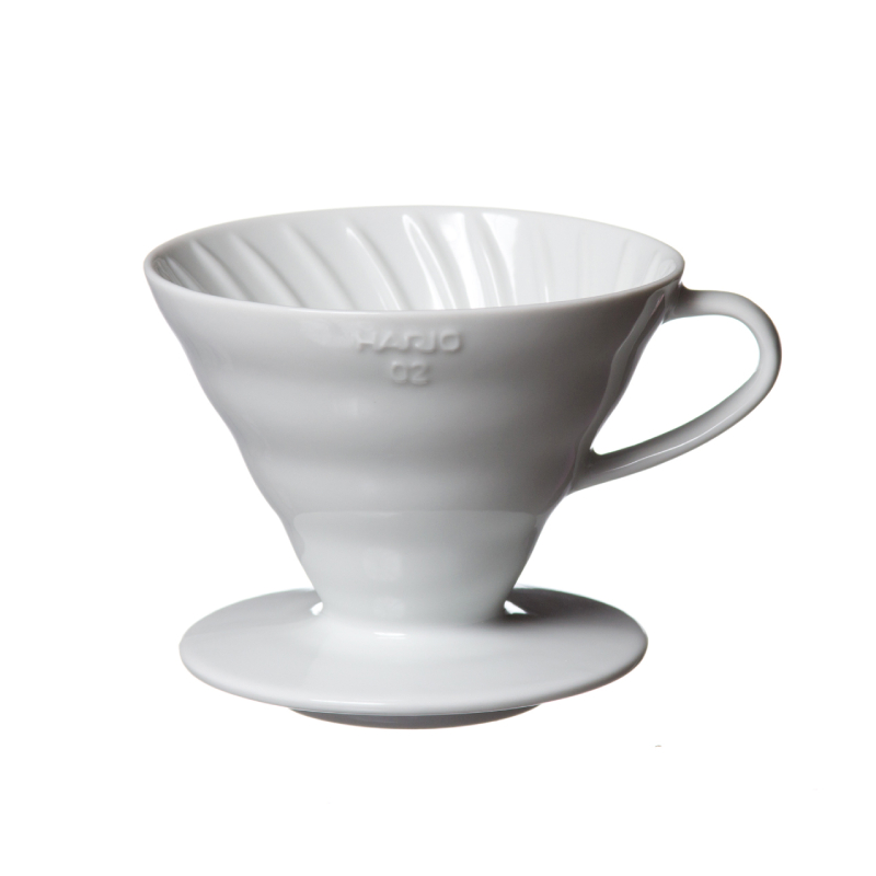 Phễu pha cà phê Hario V60 chất liệu Sứ size V01
