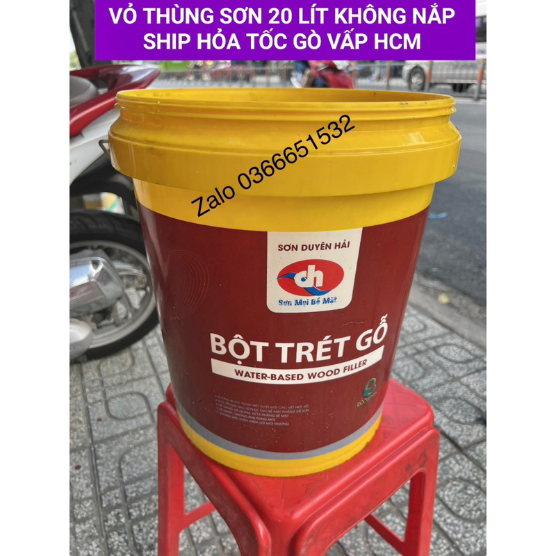 VỎ THÙNG SƠN 20 LÍT KHÔNG NẮP ĐÃ VỆ SINH SACH SẼ-HÀNG DÀY SIÊU BỀN -ĐỌC KỸ MÔ TẢ TRƯỚC KHI MUA