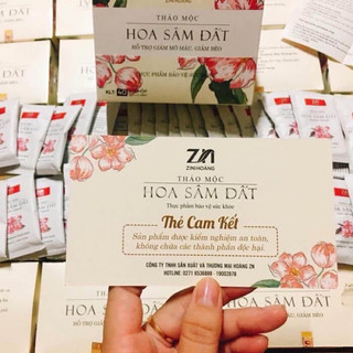 Trà Giảm Cân Hoa Sâm Đất Zn (Chính hãng - Date Mới)