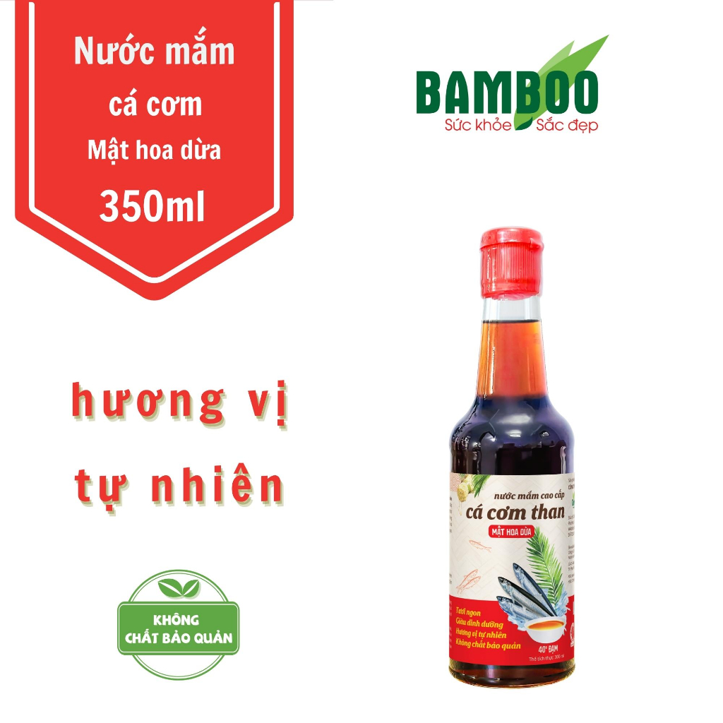 Nước mắm, nước tương mật hoa dừa cao cấp không chất bảo quản - Detoko