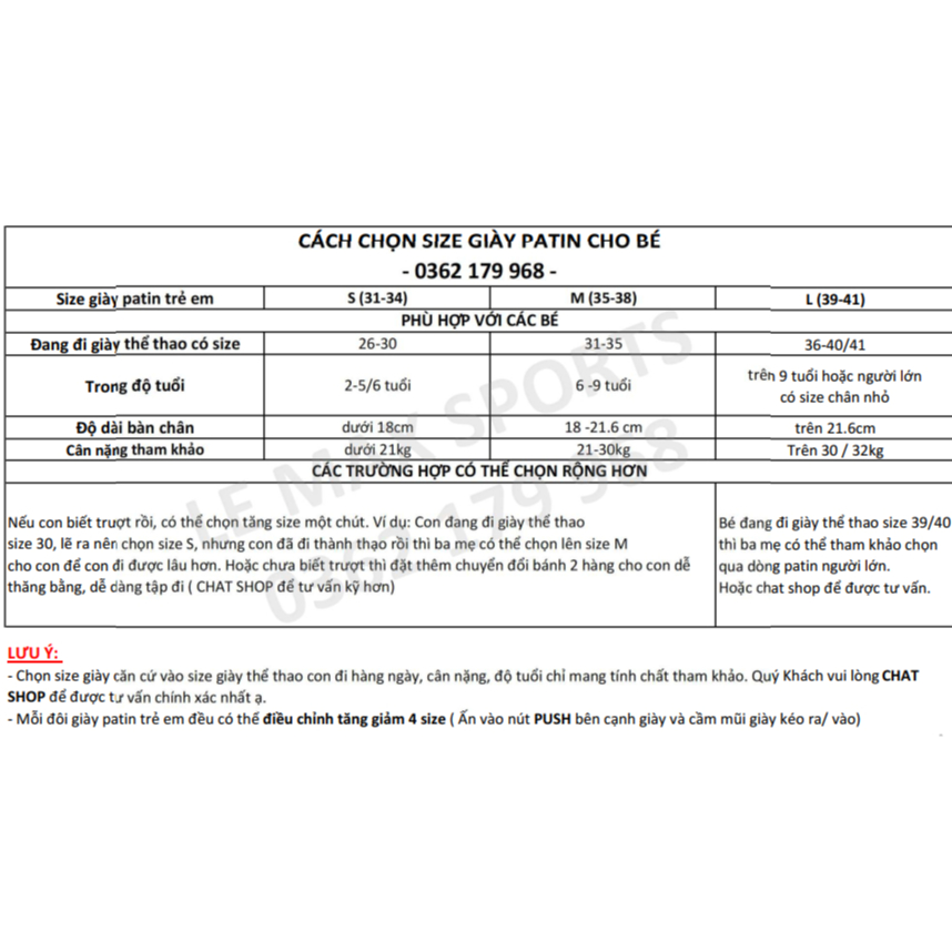 Giày patin trẻ em có bánh cao su, phát sáng 8 bánh. Giày trượt patin trẻ em giá rẻ . Tặng bảo vệ chân tay 6 chi tiết