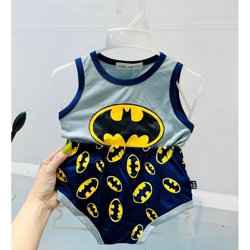 Bộ ba lỗ thun lạnh cho bé