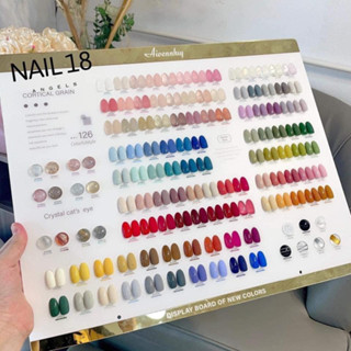 Set sơn gel thạch nhũ mắt mèo gel nhện 126 màu set sơn gel thạch nhũ chất sơn đặc mướt kèm bảng màu to hachinail