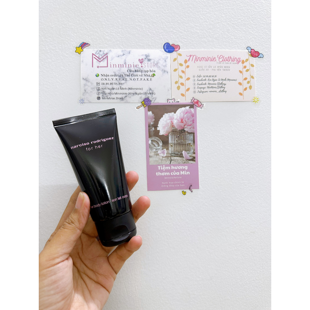 Lotion dưỡng da Narciso các mùi hương, các size