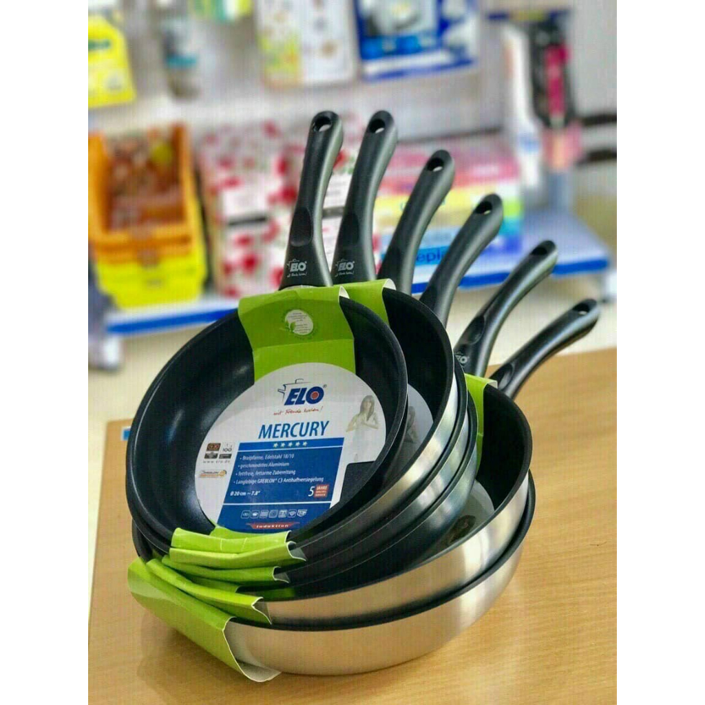 Chảo Chống Dính Bếp Từ Elo pure Mecury 20cm 24cm 28cm