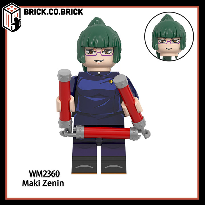 Mô hình Nhân vật Chú Thuật Sư Đồ chơi Lắp ráp Jujutsu Kaisen Chú Thuật Hồi Chiến WM6140