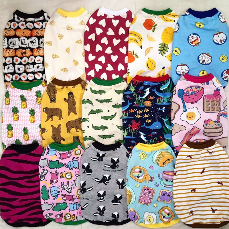 IB CHỌN MẪU -  Áo thun dễ thương, giá rẻ cho chó mèo