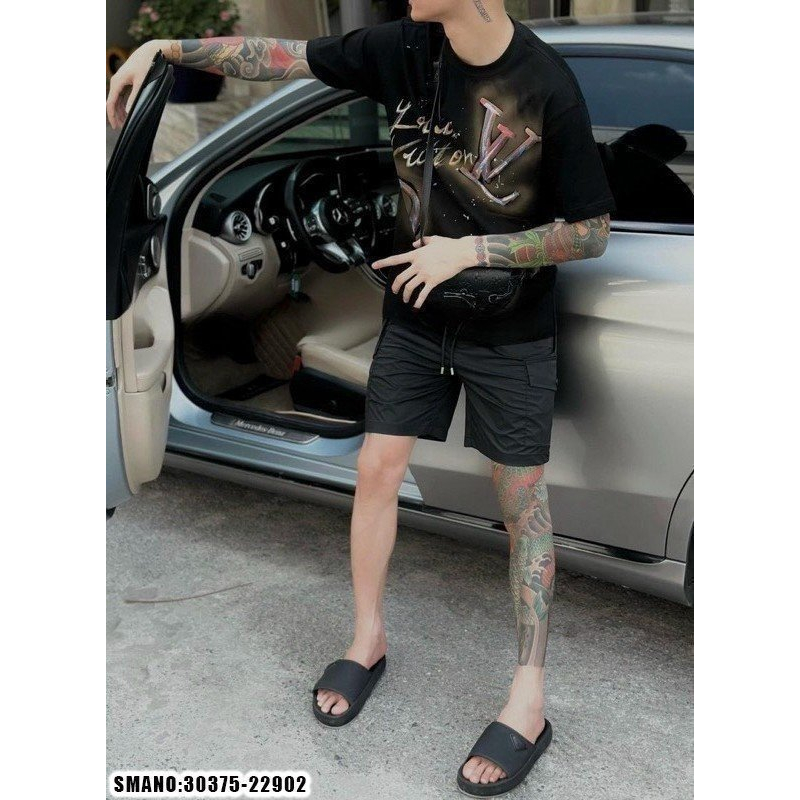 Áo Thun Nam Nữ LV In Hoạ Tiết 3D Chất Liệu Cotton Co Dãn Hai Chiều, Thời Trang Nanm/nữ Siêu Cấp