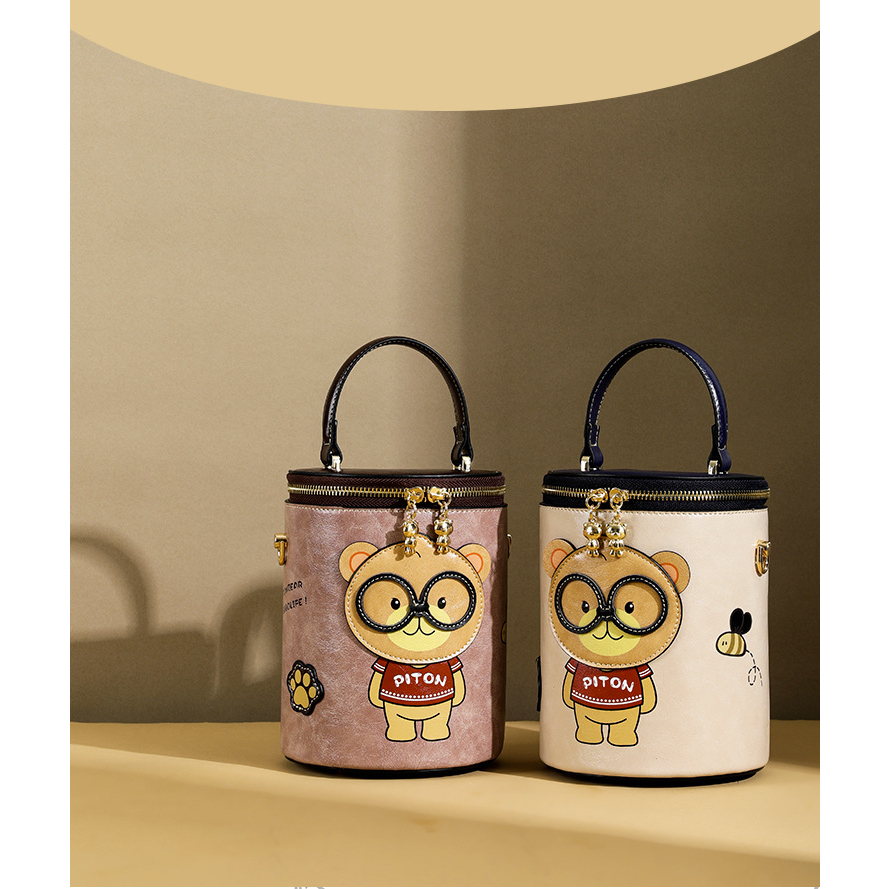 Túi Bucket nữ mùa hè 2023 túi đeo chéo thời trang mới Túi Messenger cho nữ